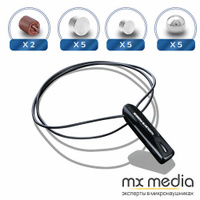 Микронаушник Mxmedia магнитный Magnet Bluetooth PRO встроенный микрофон с невидимыми наушниками