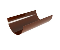 Желоб ПВХ Grand Line Стандарт, 3м, шоколадный