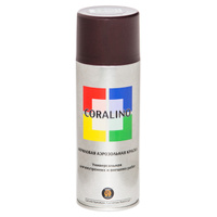 Краска аэрозольная CORALINO RAL 8017 шоколадно-коричневый 520мл, арт.C18017