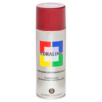 Краска аэрозольная CORALINO RAL 3005 красное вино 520мл, арт.C13005