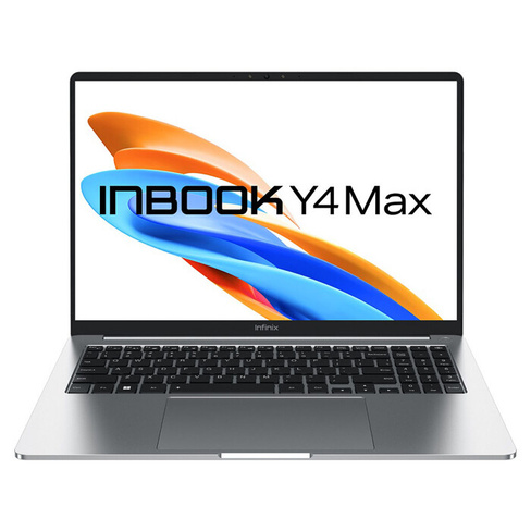 Ноутбук Infinix Inbook Y4 Max YL613, i5 1335U/8Gb/SSD512Gb/IrisXe/16" 1920x1200 IPS/Dos/серебристый