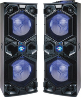 Акустическая система Eltronic 30-25 Crazy Box 200+200Вт 15"x4 с двумя микрофонами