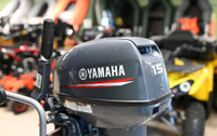 2х-тактный лодочный мотор YAMAHA 15FMHS Б/У Yamaha