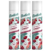 Batiste Dry Shampoo Cherry - Сухой шампунь для волос Cherry с ароматом вишни, 3х200 мл
