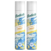Batiste Dry Shampoo Fresh - Сухой шампунь для волос Fresh с ароматом свежести, 2х200 мл