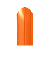 Штакетник металлический Овальный RAL2004 (Чистый оранжевый)