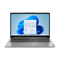 Ноутбук Lenovo Ideapad 1, 15.6", 16 ГБ/512 ГБ, R7-5700U, AMD Radeon, серый, английская клавиатура