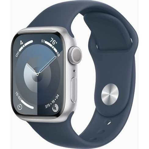 Смарт-часы Apple Watch SE 2023 A2723, 44мм, синий/серебристый [mrec3ll/a]