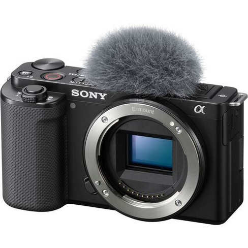 Беззеркальный фотоаппарат Sony Alpha ZV-E10L kit ( E PZ 16-50 мм F3.5-5.6 OSS), черный [zve10lb.cec]