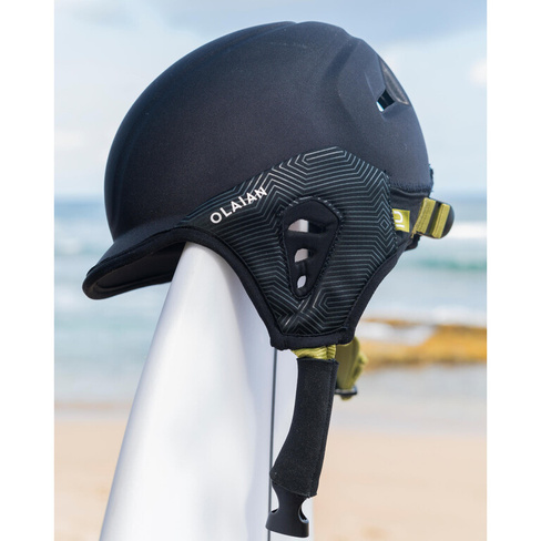 Шлем для серфинга черный OLAIAN, черный