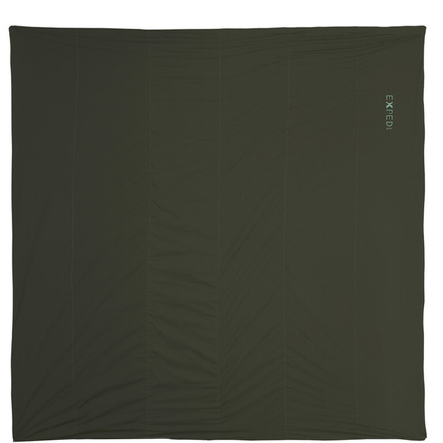 Люксшерстяное одеяло Exped, зеленый