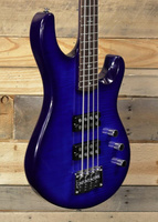 PRS Kingfisher 4-String Bass Faded Blue Wrap Around Burst с сумкой для переноски PRS Kingfisher 4-String Bass w/ Gigbag