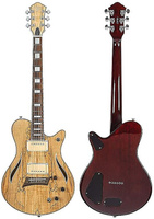 Электрогитара Michael Kelly MKHSSSPPYZ Hybrid Special Spalt Maple Top Mahogany Neck 6-String Electric Guitar