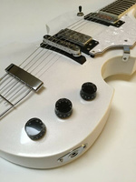 Электрогитара Hofner Violin 6 String Electric Guitar Pearl White