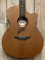 Акустическая гитара Luna Woodland Cedar Nylon Acoustic-electric Guitar - Satin Natural, Support Small Business & Buy It