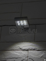 Прожектор садовый ERAFS024-07 6LED 150лм с датчиком движения выносная
