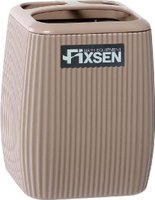 Аксессуар для ванной Fixsen Держатель зубных щеток и пасты Fixsen Brown FX-403-3