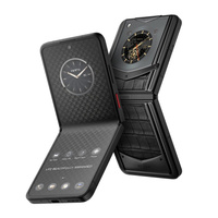 Смартфон Vertu IronFlip, Basalt Black Alligator Leather Enjoyment Edition, 12 ГБ/512 ГБ, 2 Nano-SIM, черный