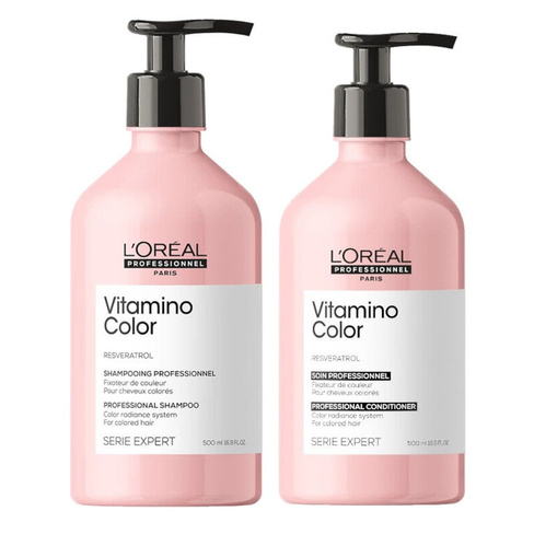 Набор для окрашенных волос: шампунь L'Oréal Professionnel Vitamino Color, 500 мл