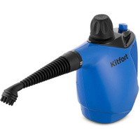 Пароочиститель ручной KitFort КТ-9140-3, черный/синий