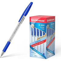 Шариковая ручка ErichKrause R-301 Stick&Grip Classic