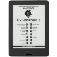 Электронная книга ONYX BOOXLivingstone3Black+чехол