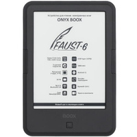 Электронная книга ONYX BOOXFaust6Black+чехол