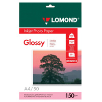 Фотобумага Lomond глянцевая А4 150г/м2 50 листов