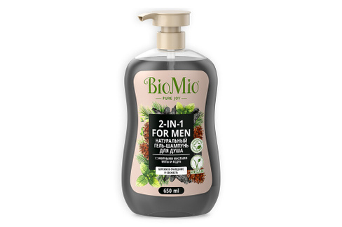 Гель для душа BioMio Bio shower body hair