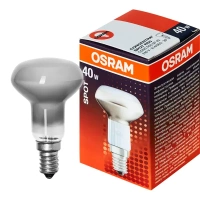 Лампа накаливания Osram спот R50 40 Вт свет тёплый белый OSRAM None