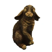 Садовая фигура Кролик Ничеси искусственный камень 37x24 см Без бренда