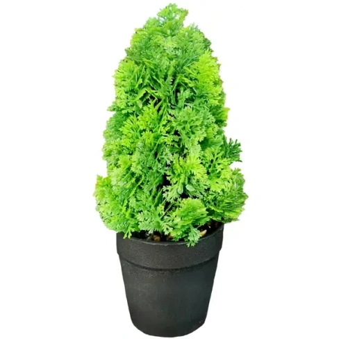 Искусственное растение Краспендия Туя ø10 см ПВХ зеленый Без бренда None