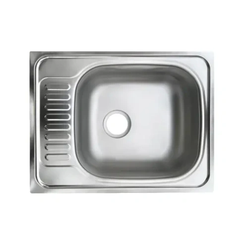 Мойка для кухни врезная с крылом Ukinox Frant 56x43.5 см глубина чаши 15.5 см нержавеющая сталь цвет серебристый UKINOX