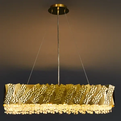 Люстра подвесная Artistico 4 лампы 15 м² цвет золотой MAYTONI None