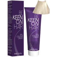 KEEN Be Keen on Hair крем-краска для волос XXL Colour Cream, 12.10 Platinblond Asch, 100 мл