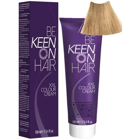 KEEN Be Keen on Hair крем-краска для волос XXL Colour Cream, 9.00+ Hellblond +, 100 мл