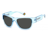 Солнцезащитные очки унисекс Polaroid PLD 6197/S AZURE PLD-205691MVU55M9