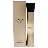 Armani Code Absolu Women 2,5 унции Edp спрей с цветочным оранжевым и ванильным ароматом, Giorgio Armani