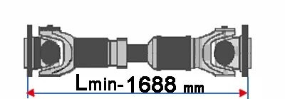 Вал карданный МАЗ 501-2203010-07