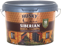 Воск лазурь Хаски Siberian 2.5 л оливковая