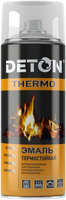 Эмаль термостойкая для покраски нагревательного оборудования Deton Thermo 520 мл красная