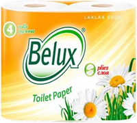 Бумага туалетная Belux 4 рулона в упаковке