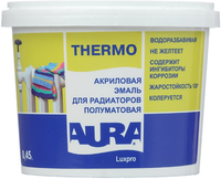 Эмаль для радиаторов акриловая Aura Аура Luxpro Thermo 450 мл белая
