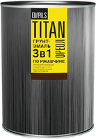 Грунт эмаль 3 в 1 по ржавчине Ореол Titan 2.7 кг серая