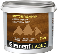 Лак водный тонированный Alpa Element Laque 750 мл орегон