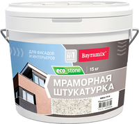 Мраморная штукатурка для фасадов и интерьеров Bayramix Ecostone 15 кг №775