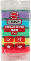 Губки для посуды Textop Maxi 5 губок