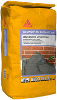 Штукатурка цементная высокопрочная Sika wall 112 Cement Coat 25 кг