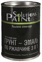 Грунт эмаль по ржавчине 3 в 1 с фосфатом цинка Paint Solutions 1.9 кг серая