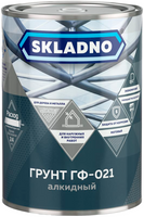 Грунт алкидный Skladno ГФ 021 2.6 кг серый